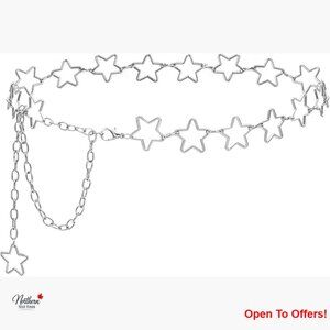 Adjustable Alloy Waist Chain Belt for Dresses